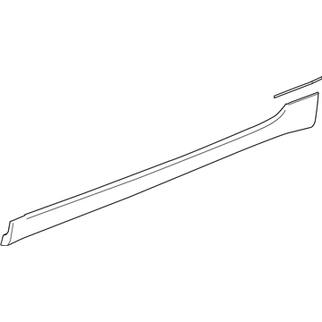 GM 13470694 Molding Assembly, Rocker Panel *Service Primer