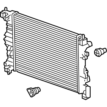 2022 Chevrolet Trax Radiator - 42418327