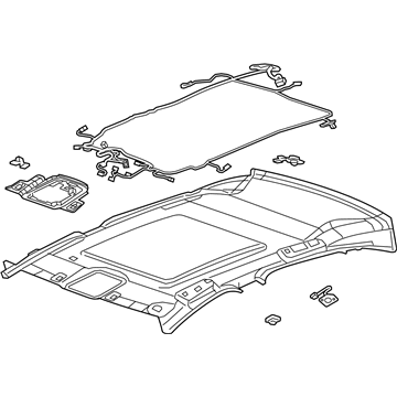 GM 84539576 Panel Assembly, Hdlng Tr *Shale