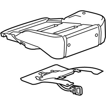 GM 22943727 Pad Assembly, Front Seat Cushion