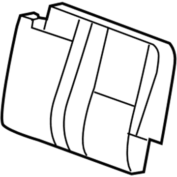 GM 22771052 Pad, R/Seat Bk Cush