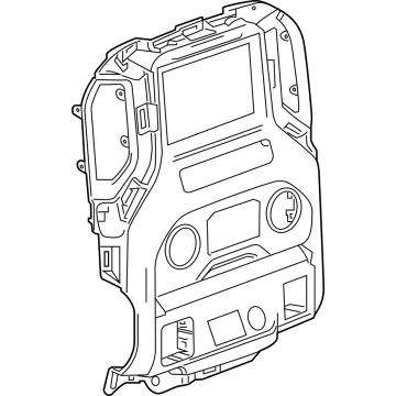 GM 84054807 Bezel, I/P Acsry *Black