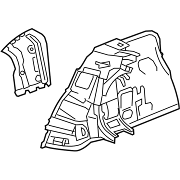 GM 22952236 Panel Assembly, Rear Wheelhouse