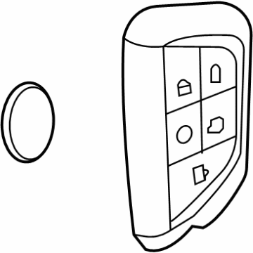 GM 13548127 TRANSMITTER ASM-R/CON DR LK & THEFT DTRNT