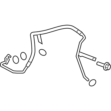 2009 Saturn Outlook Power Steering Hose - 19433875