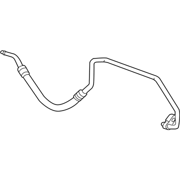 GM 13388809 Transmission Fluid Cooler Outlet Pipe Assembly