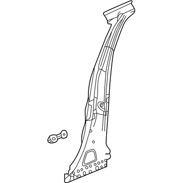 GM 84829144 Reinforcement Assembly, Ctr Plr Otr Pnl