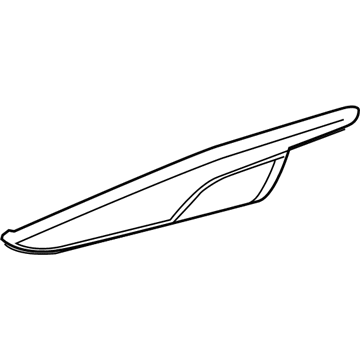 GM 22758571 Applique,Front Side Door Trim Panel