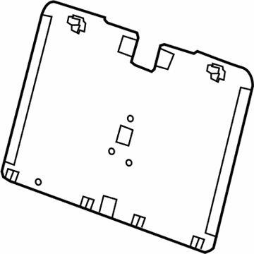 GM 84080044 Reinforcement, Rear Seat Back Cover