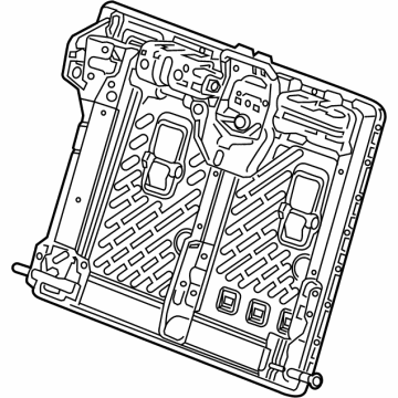 GM 13549149 FRAME-R/SEAT BK