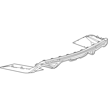 GM 84843178 Fascia, Rear Bpr Lwr *Serv Primer