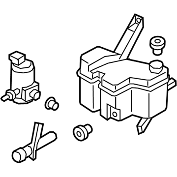 GM 19317255 Container,Windshield Washer Solvent