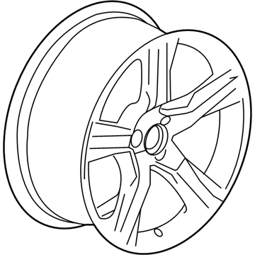 GM 23355802 Wheel, Rear