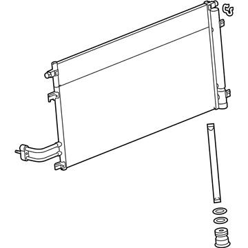 Chevrolet Silverado A/C Condenser - 84802253