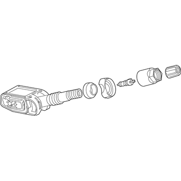 Chevrolet Camaro TPMS Sensor - 13540598