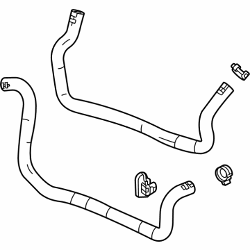 GM 24044139 HOSE ASM-A/TRNS FLUID CLG HT EXCHANGER IN