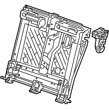 GM 39080077 Panel Assembly, Rear Seat Back