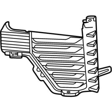 GM 85628427 DUCT-FRT BPR FASCIA OTR AIR