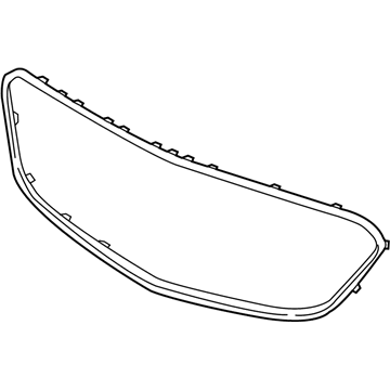 GM 13491360 Bezel, Front Grille Opening