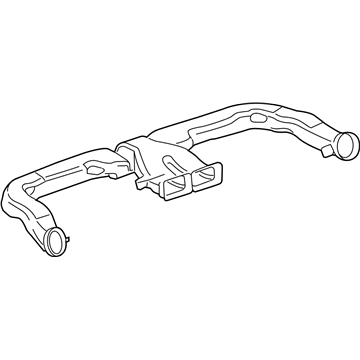 GM 95936031 Duct Assembly, Instrument Panel Outer Air Outlet