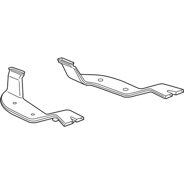 GM 96861445 Duct, Floor Rear Air Outlet