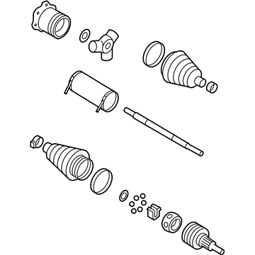 2016 GMC Sierra Axle Shaft - 84873209