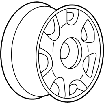 Cadillac Seville Spare Wheel - 9594391