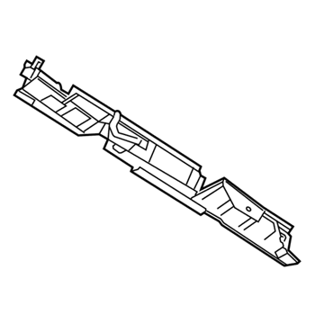 GM 23390797 Baffle, Rad Air Si