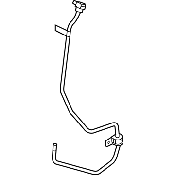 2009 Cadillac CTS Cooling Hose - 25876666