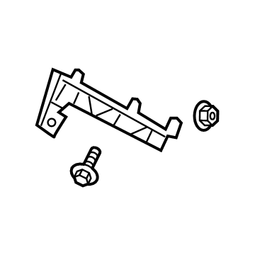 GM 84756114 Guide Assembly, Front Bpr Fascia