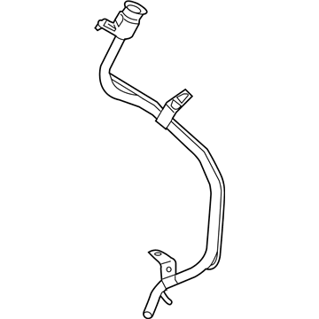 GM 84212606 Pipe Assembly, Fuel Tank Filler (W/ Filler Hose)