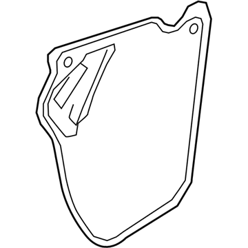 GM 84644339 Molding Assembly, Rear S/D Wdo Garn