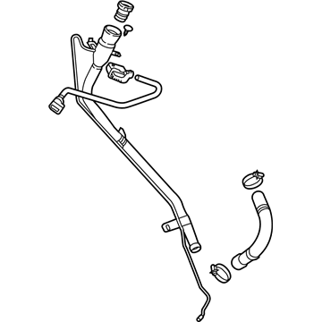 GM 84753599 PIPE ASM,F/TNK FIL (W/ FIL HOSE)