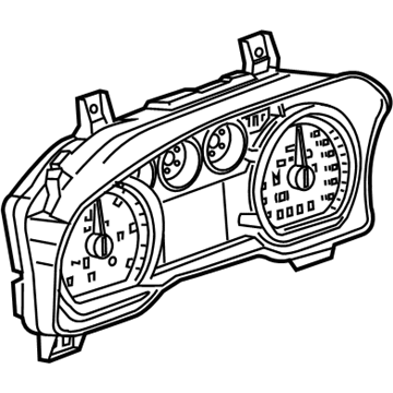 GMC Instrument Cluster - 84608347