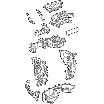 GM 42422351 Case Assembly, Heater & A/C Evaporator