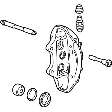 2021 Chevrolet Camaro Brake Caliper Repair Kit - 84251017