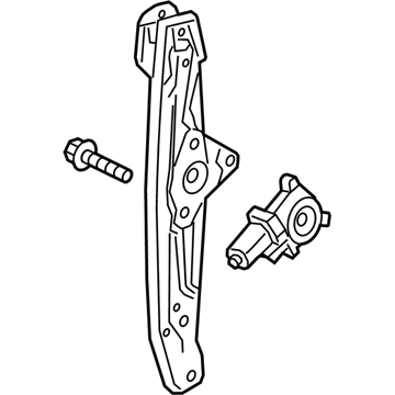 2023 Chevrolet Bolt EUV Window Regulator - 42521386