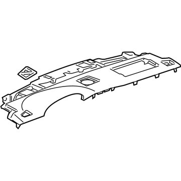 Cadillac Escalade Dash Panel Vent Portion Covers - 22845831