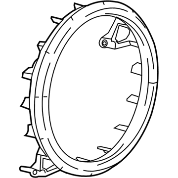 2020 Chevrolet Express Fan Shroud - 84243708