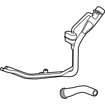 2018 Buick Cascada Fuel Filler Hose - 13468062