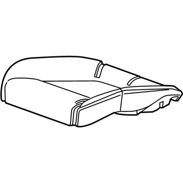 GM 23384990 Pad Assembly, Front Seat Back