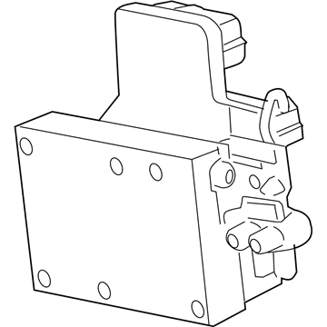 GM 25939761 Electronic Brake And Traction Control Module (W/Brake Pressure Mod Valve)