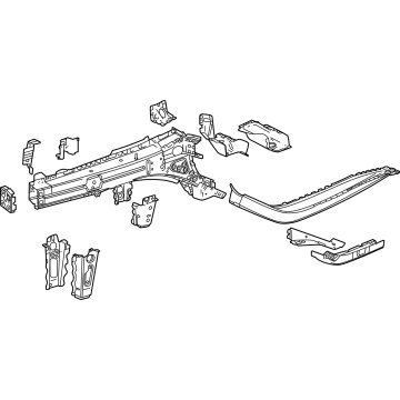 GM 42553906 RAIL-F/CMPT INR SI