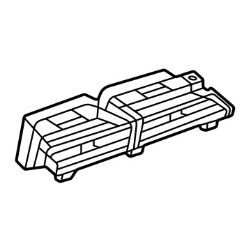 GM 85158291 Outlet Assembly, I/P Ctr Air (Rh Proc) *Jet Black