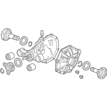 GM 84080673 Differential Carrier Assembly