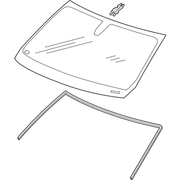 GM 84398043 Windshield Assembly, .