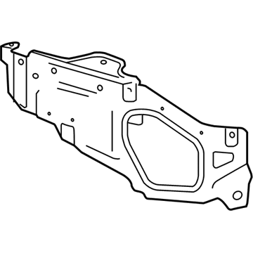 GM 84539974 Bracket Assembly, Front Bpr Imp Bar