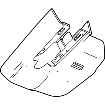 GM 42796506 COVER-W/S M/FUNC SEN MT BRKT