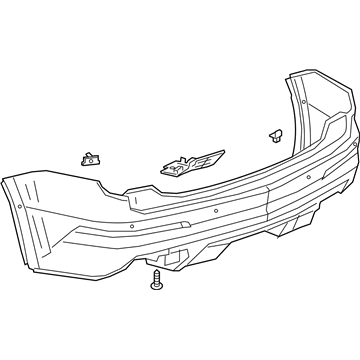 2024 Cadillac XT6 Bumper - 85524439