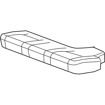 GM 89041882 Pad,Rear Seat Cushion